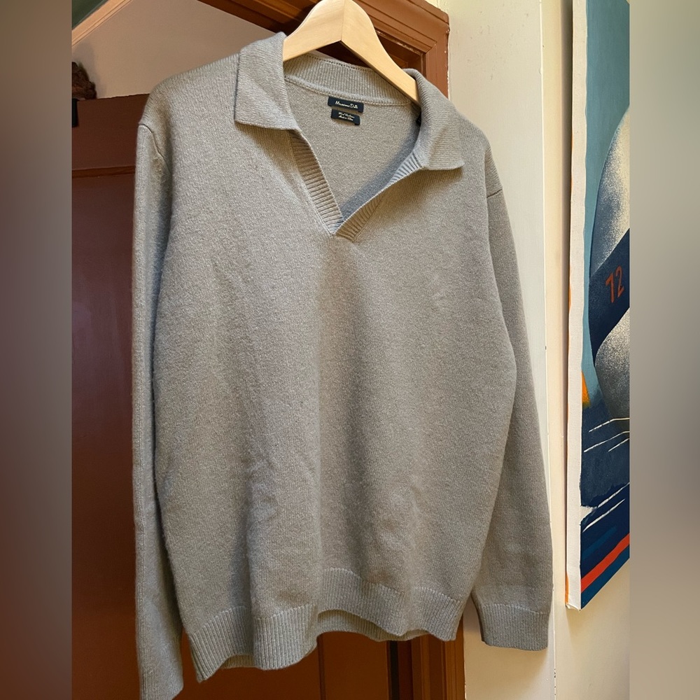 Massimo Dutti polo sweater